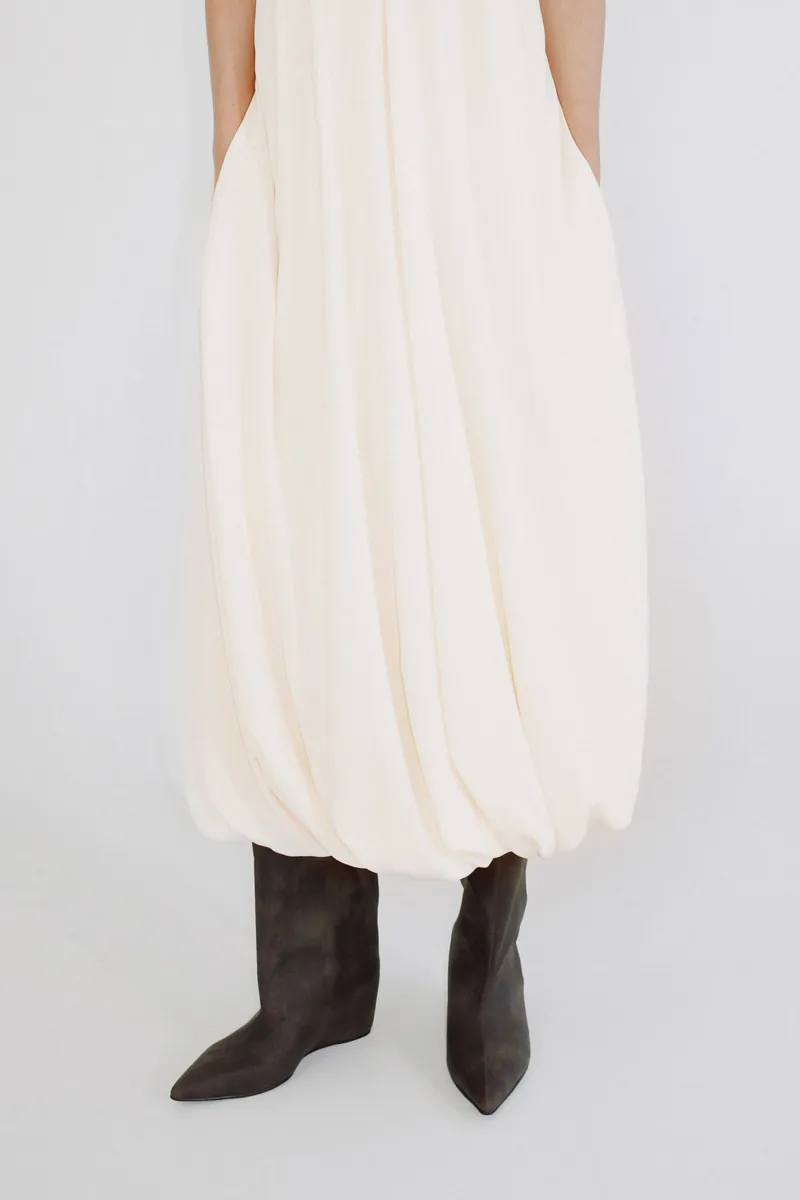 Doe: Molly Deep U Tie-Waist Blossom Dress