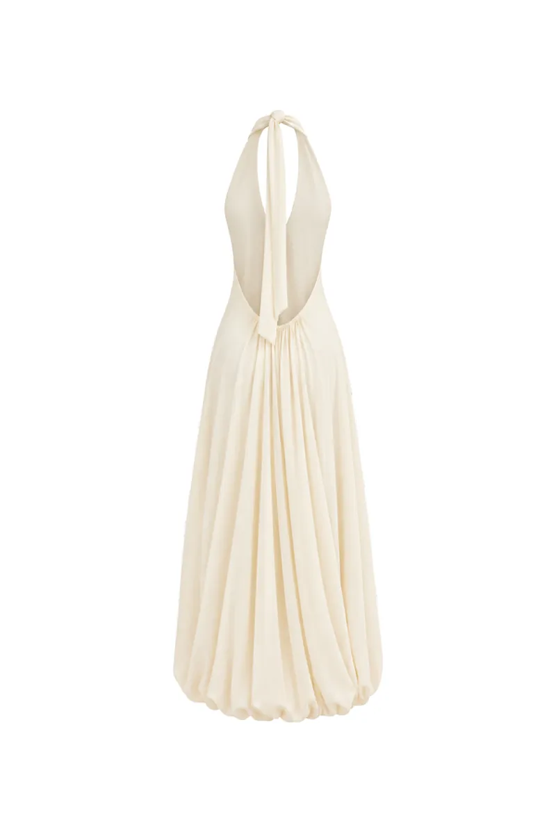 Doe: Molly Deep U Tie-Waist Blossom Dress