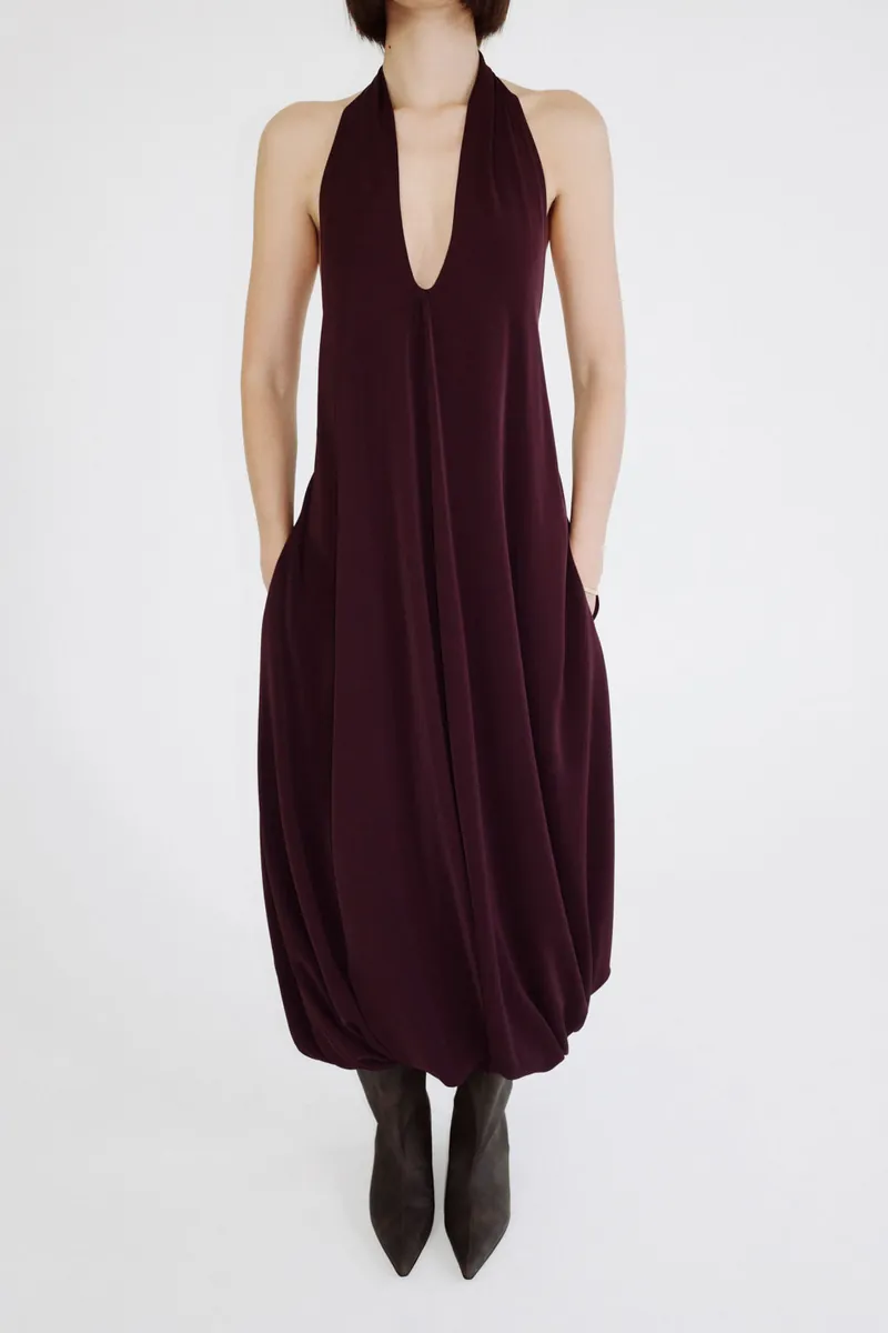 Doe: Molly Deep U Tie-Waist Blossom Dress