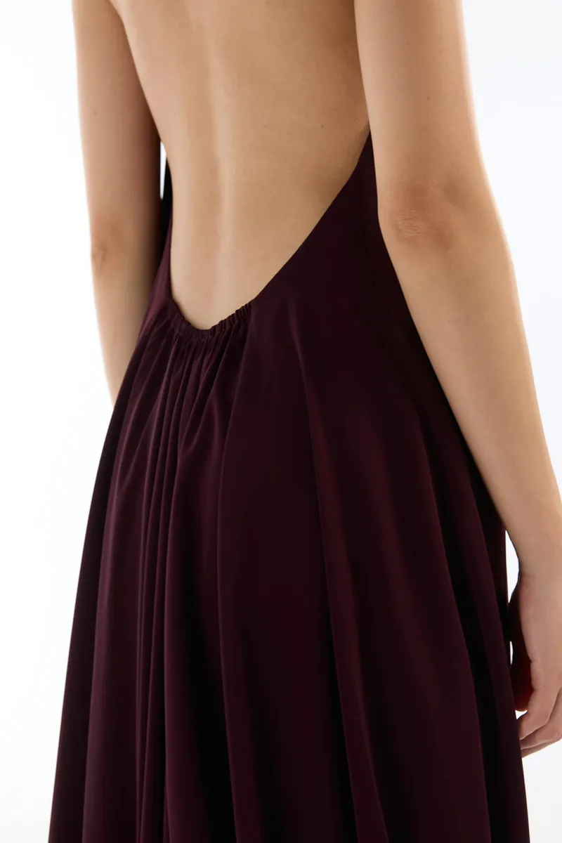 Doe: Molly Deep U Tie-Waist Blossom Dress
