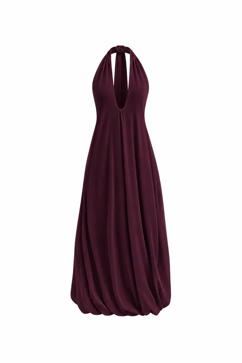 Doe: Molly Deep U Tie-Waist Blossom Dress