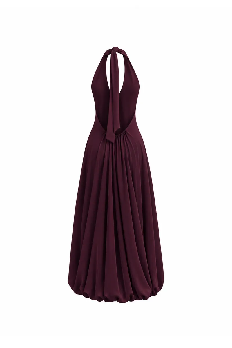 Doe: Molly Deep U Tie-Waist Blossom Dress