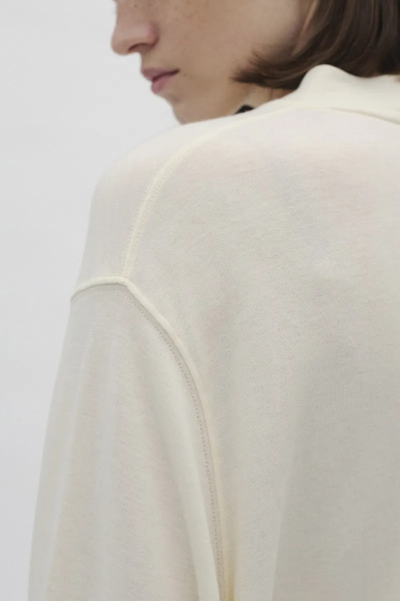 Gender Free 羊毛混紡小高領棉Tee(女)