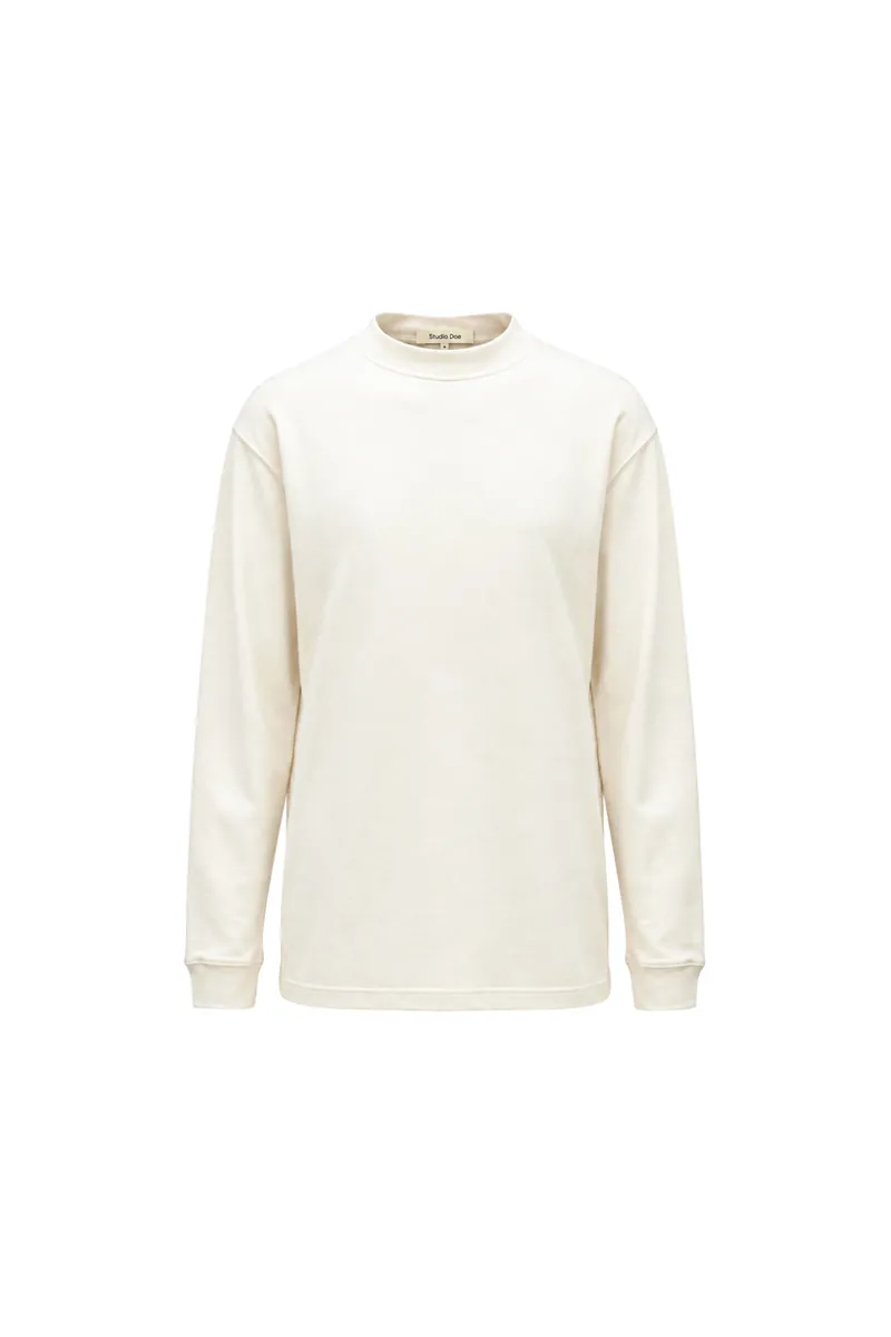 Gender Free 羊毛混紡小高領棉Tee(女)