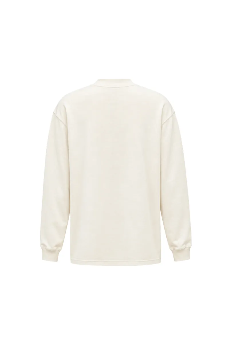 Gender Free 羊毛混紡小高領棉Tee(男)