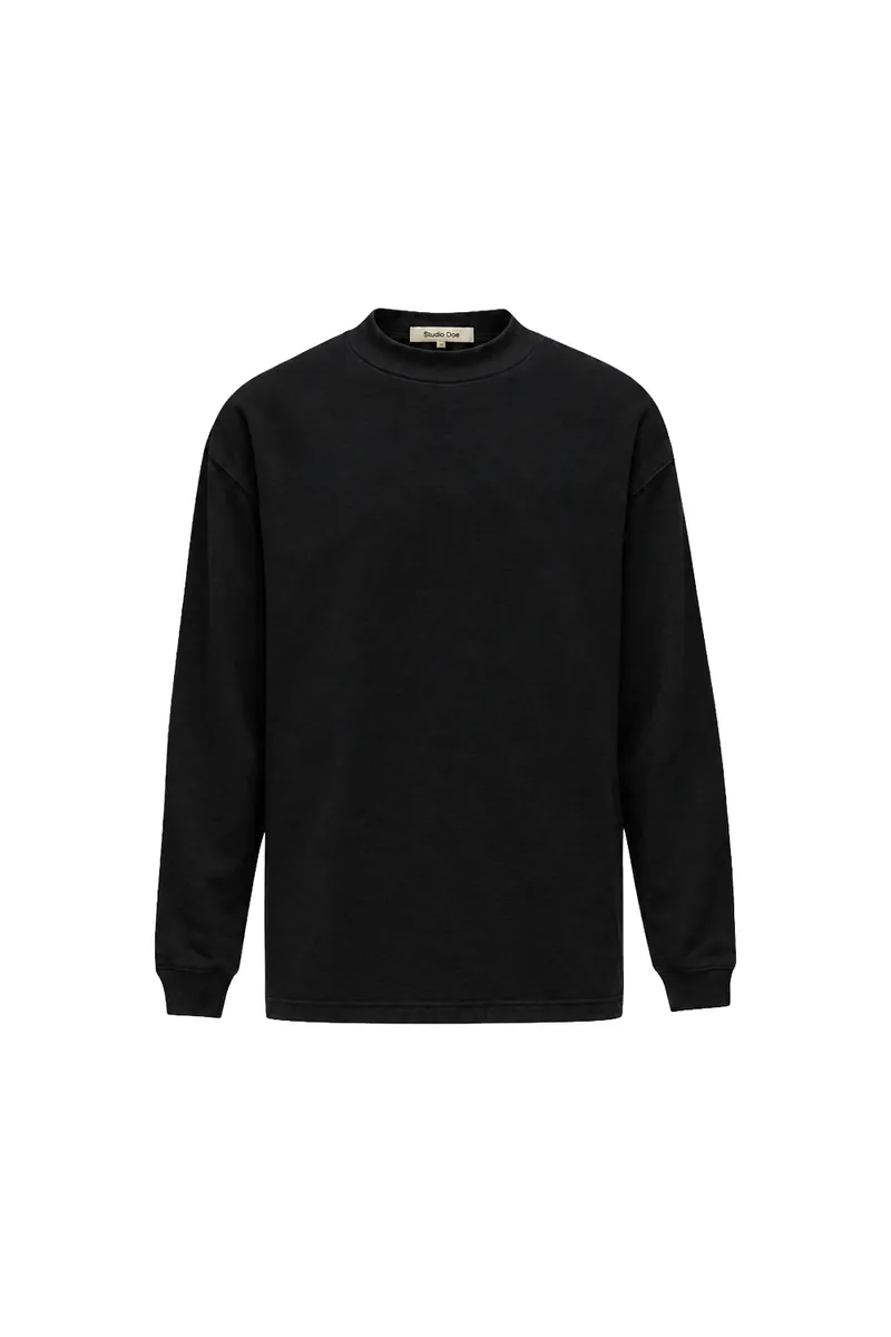 Gender Free 羊毛混紡小高領棉Tee(男)