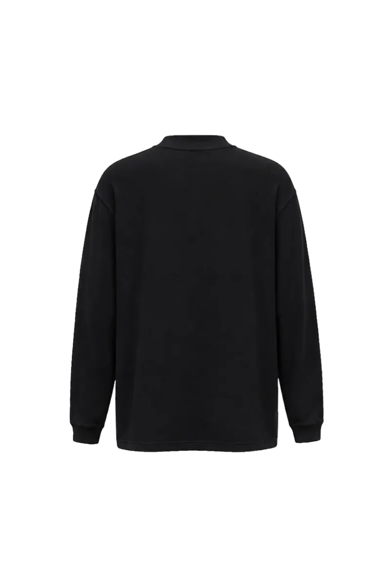 Gender Free 羊毛混紡小高領棉Tee(男)
