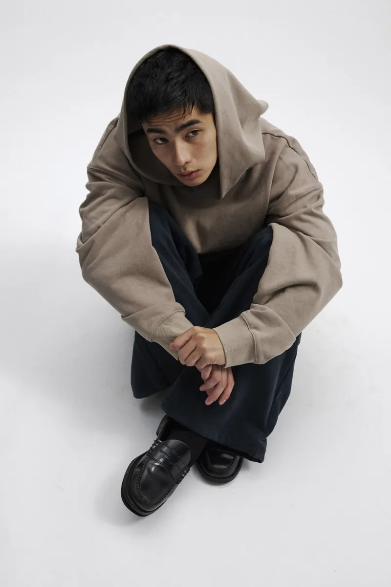 Gender Free 美式水洗挺棉Hoodie