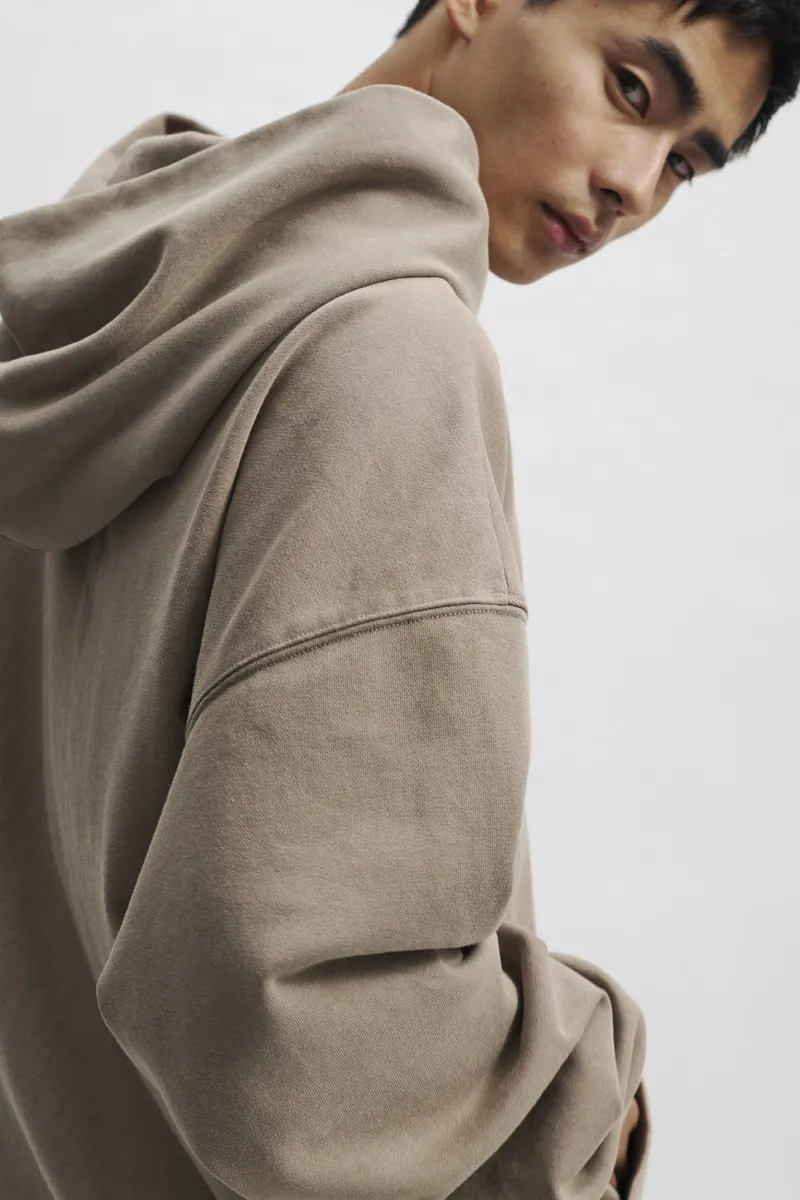 Gender Free 美式水洗挺棉Hoodie