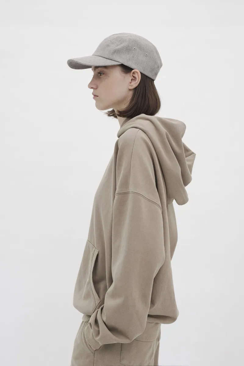 Gender Free Wool-Blend Twill Baseball Cap