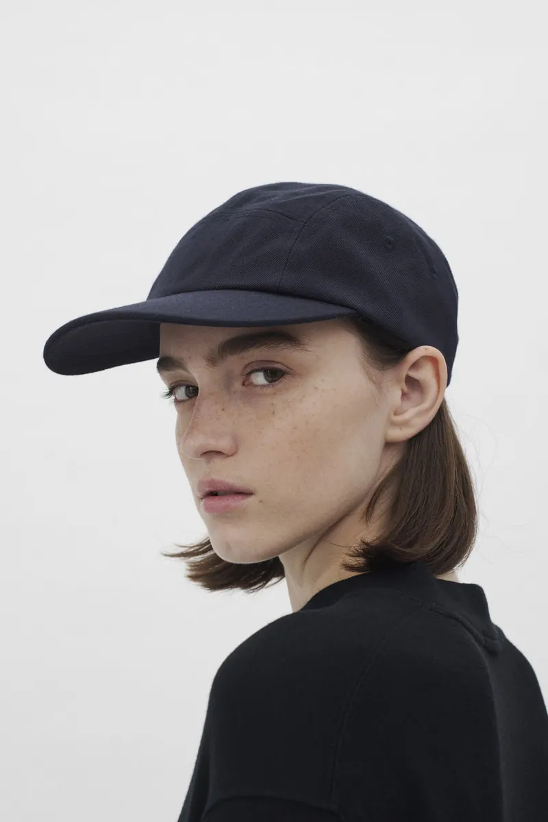 Gender Free Wool-Blend Twill Baseball Cap