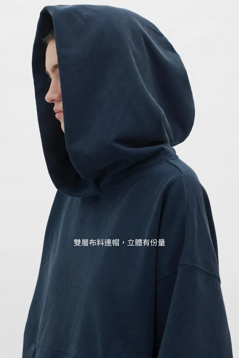 Gender Free 美式水洗挺棉Hoodie