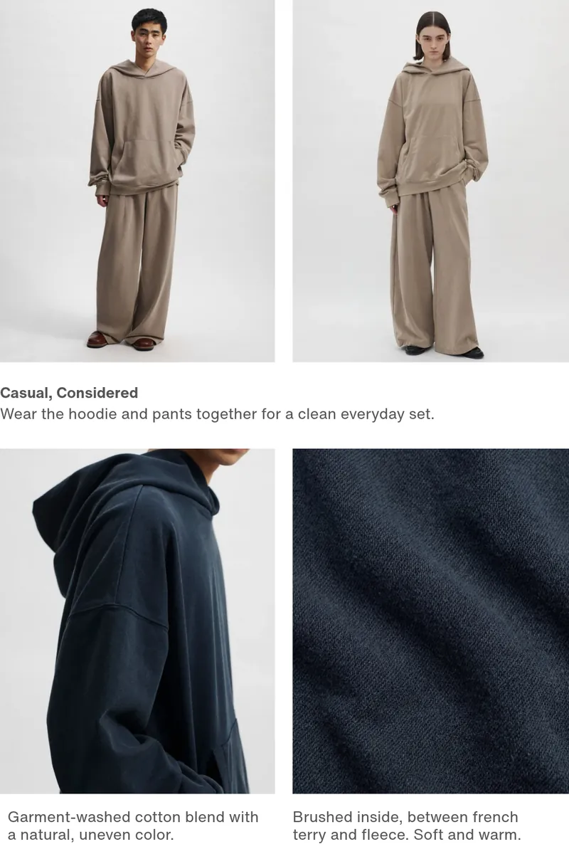 Gender Free Washed Hoodie