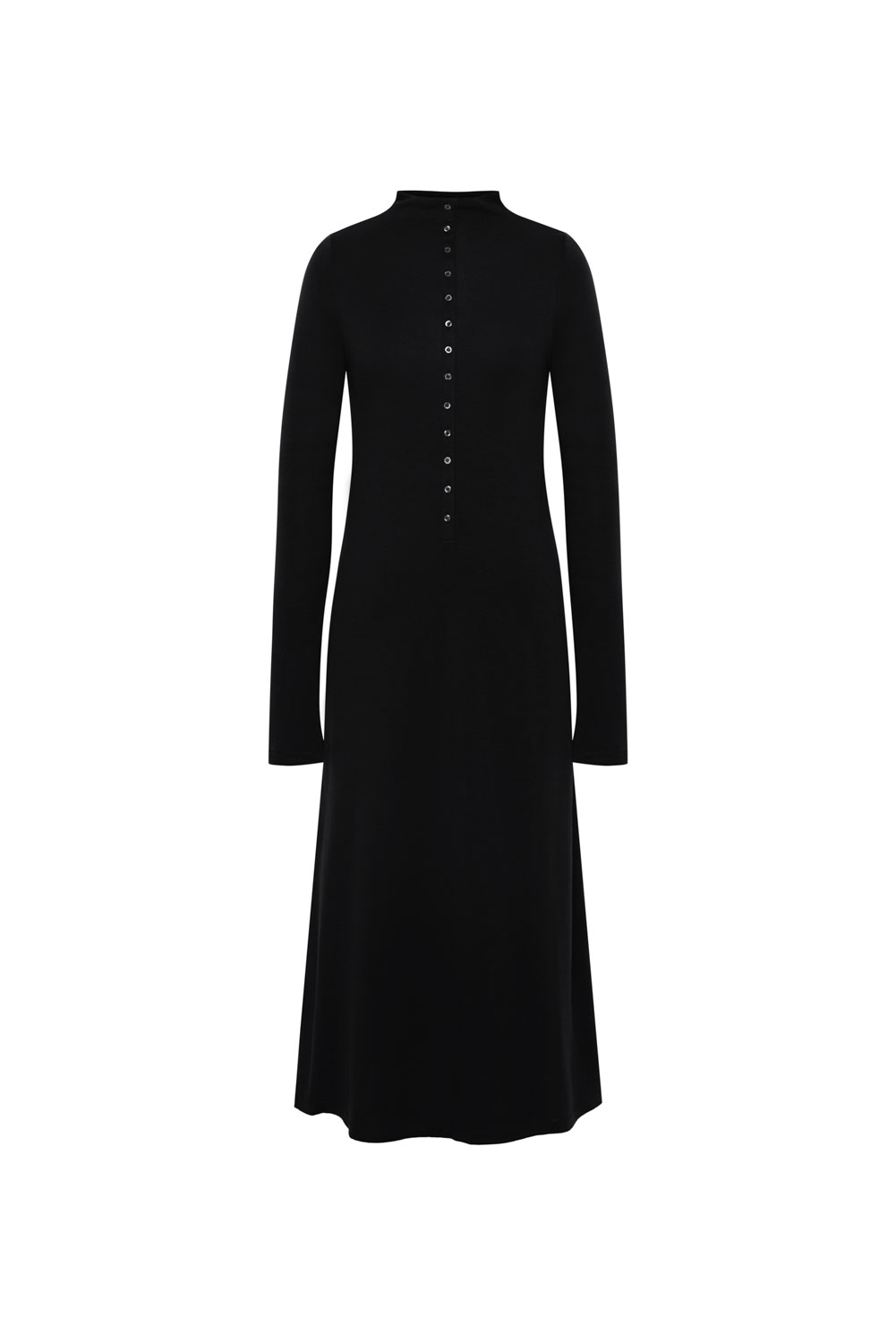 Studio Doe - Tencel Wool Button-Front Long Dress