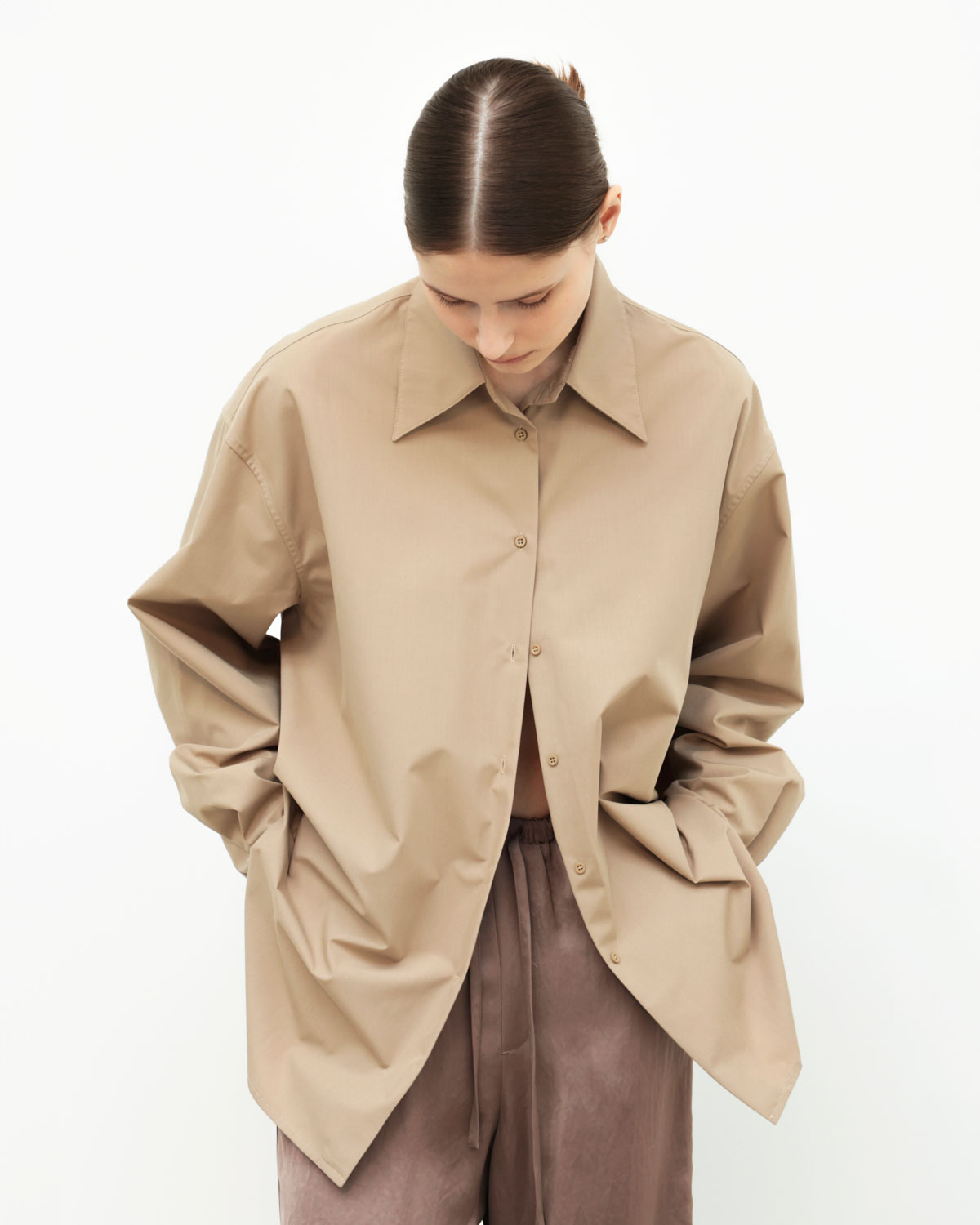 Studio Doe - Classic Dropped-Shoulder Wrinkle-Resistant Shirt (TODAYFUL Limited Collaboration)