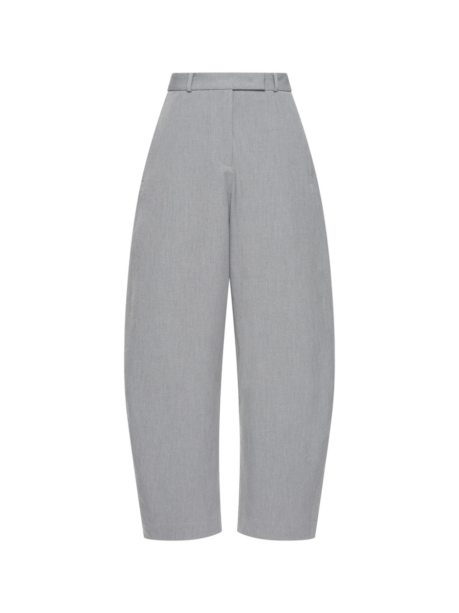 Studio Doe - High-Waist Cocoon Wide-Leg Suit Pants