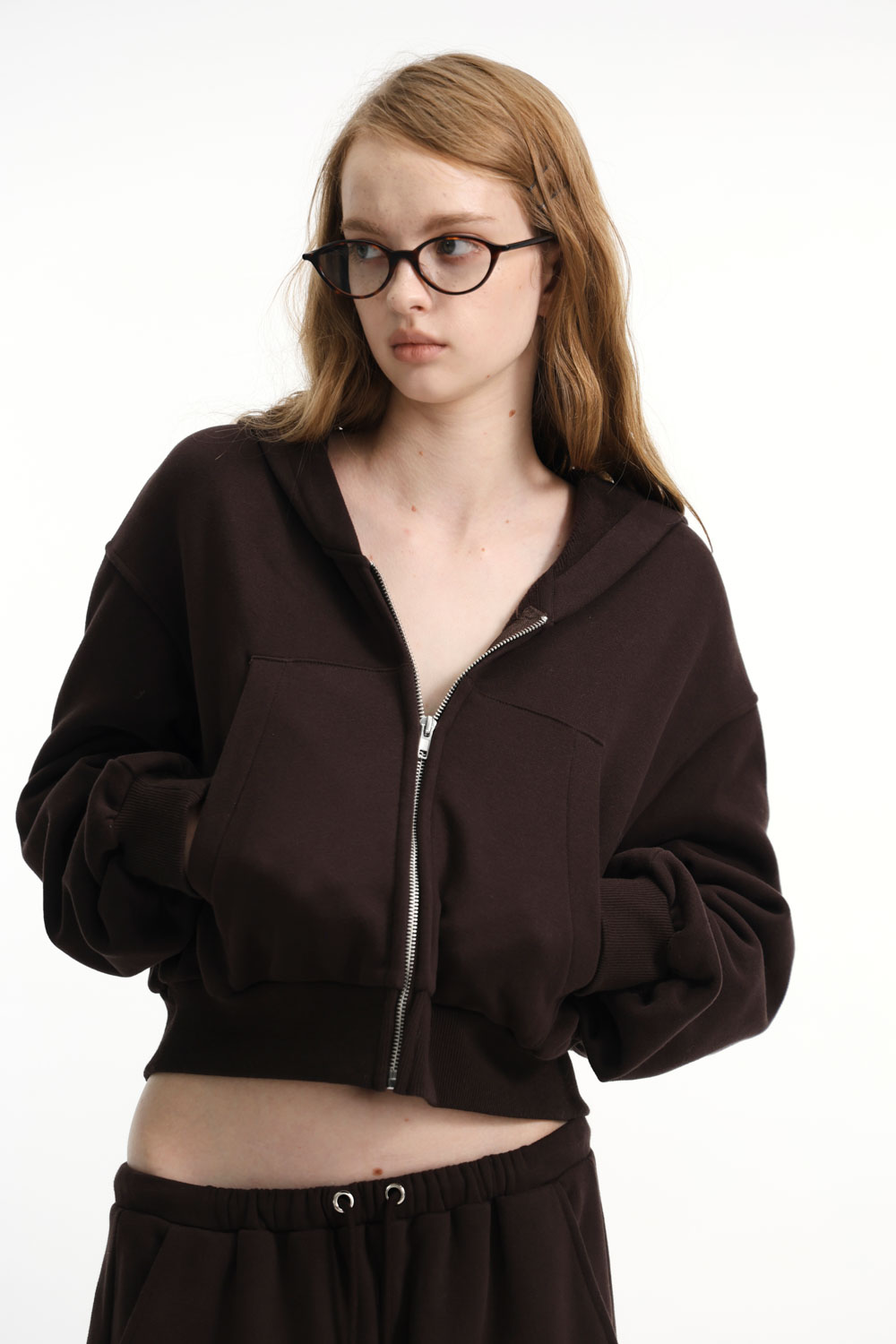 Studio Doe - Fleece Cropped Hoodie