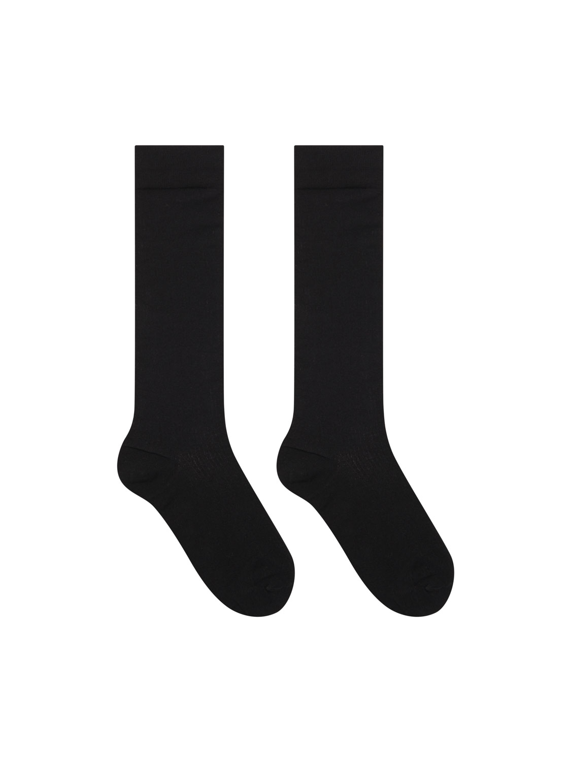 Studio Doe — Sheer fine-rib over-the-calf socks