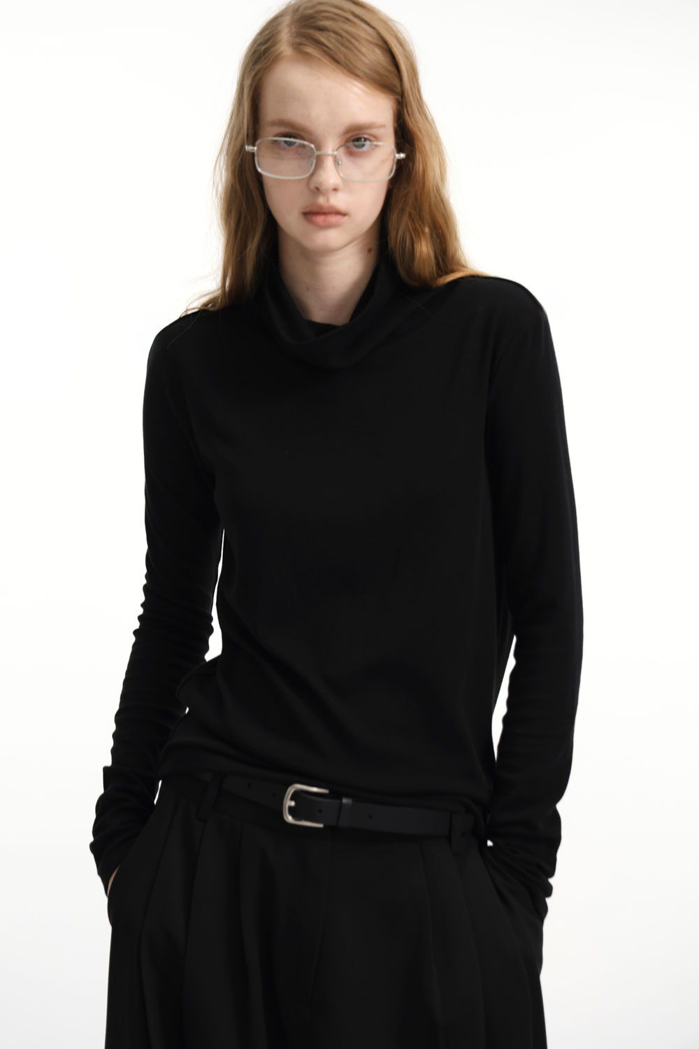 Studio Doe - Folded-collar Pullover