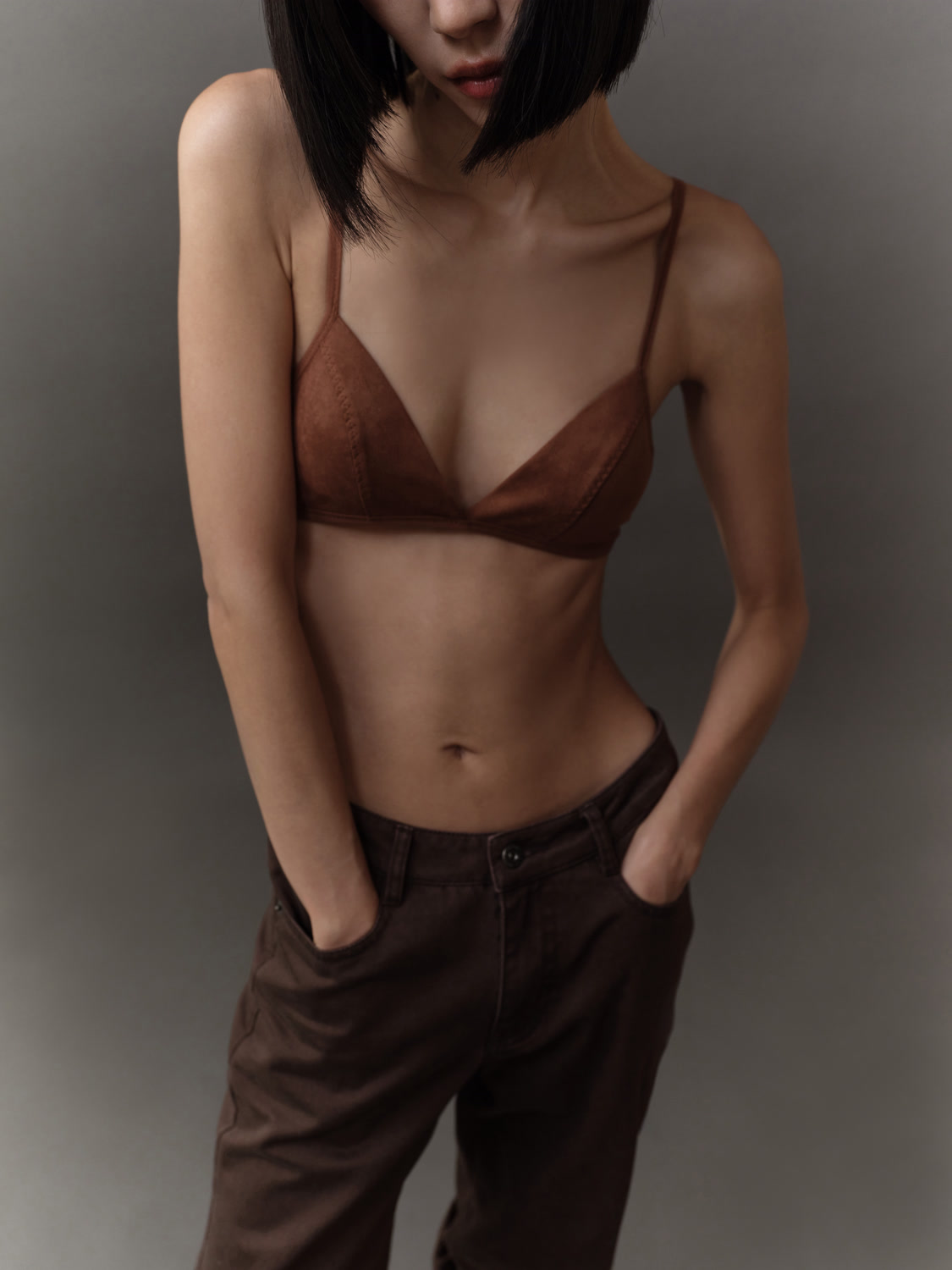 Studio Doe - Doe: Molly Suede French Bra