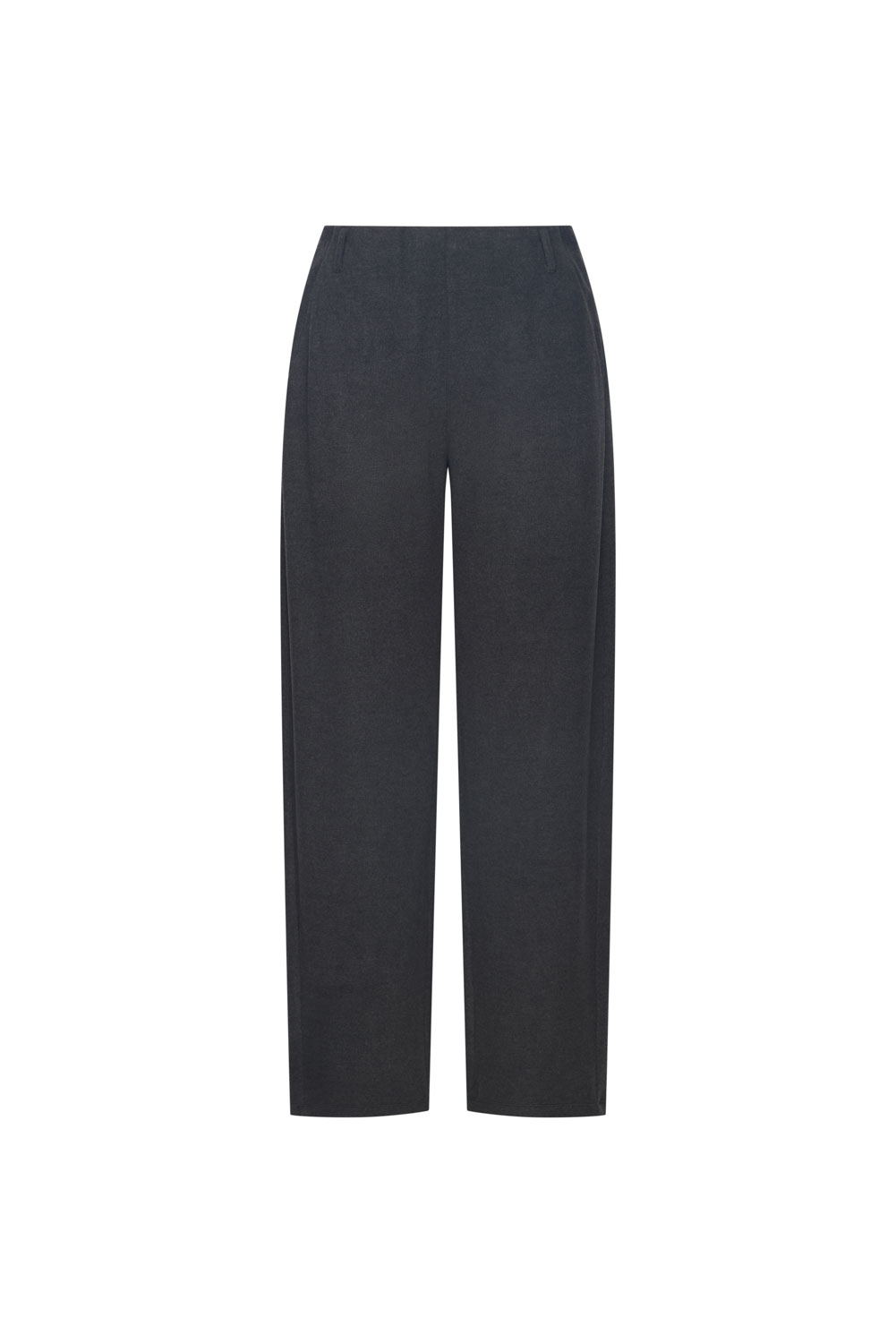 Studio Doe - Brushed Fleece Leg-Slim Knit Tailored Pants