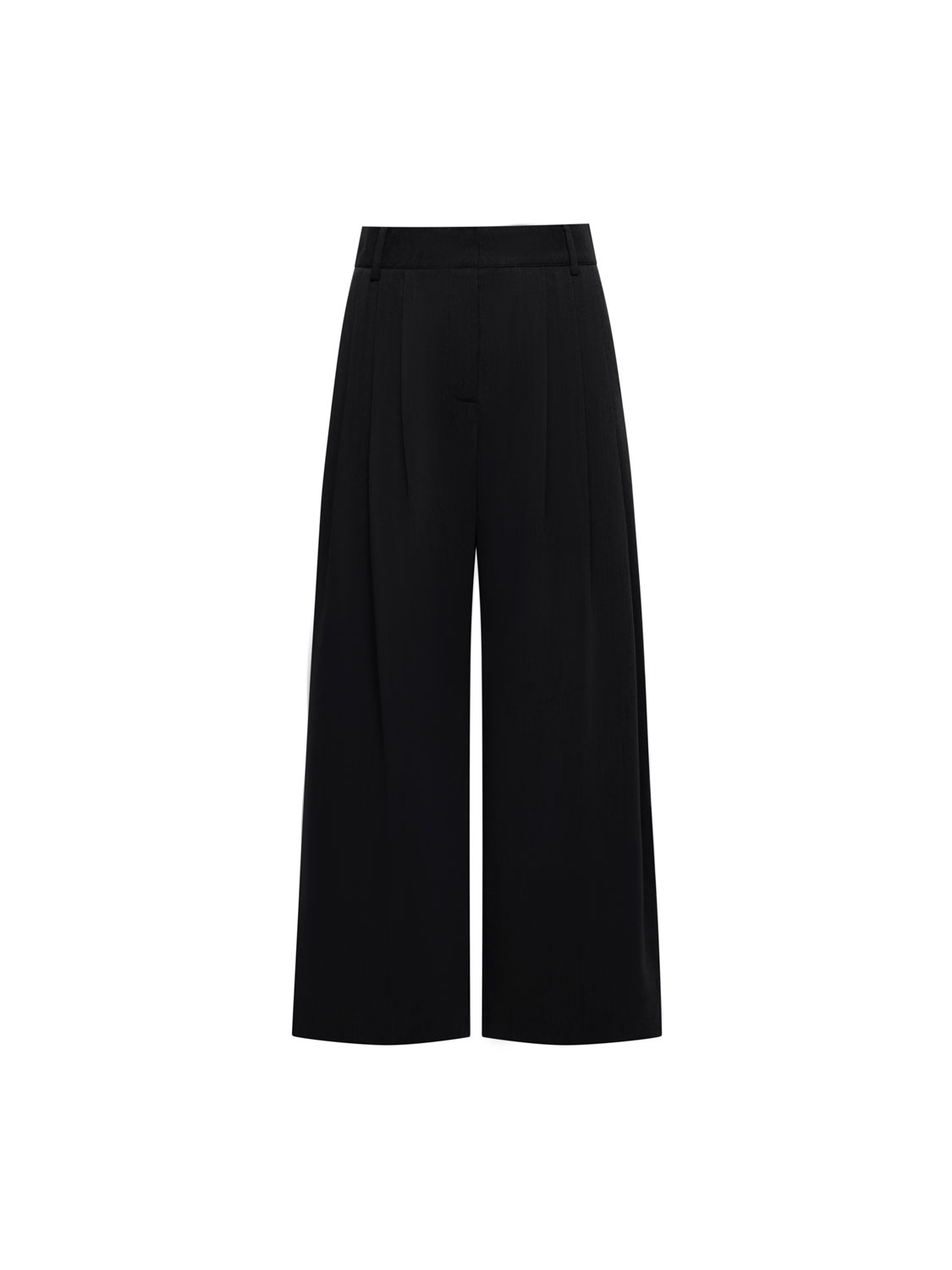 Studio Doe - Triple-Pleat Low-Rise Tailored Wide Pants 3.0