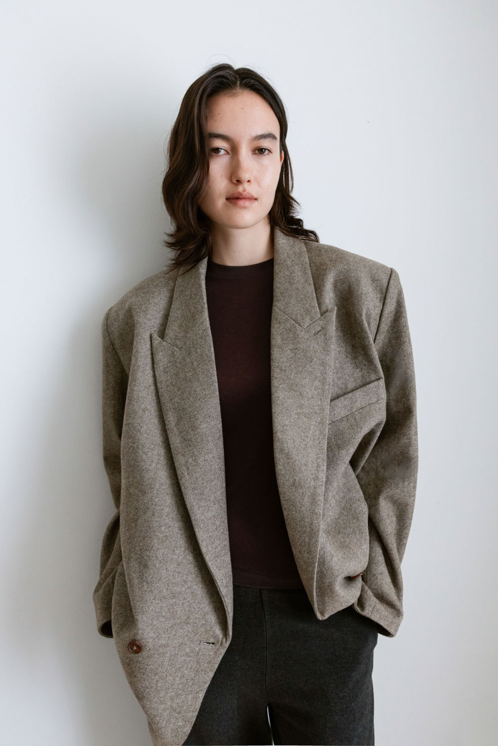 Studio Doe - Gender Free Wool Blend Tailored Coat
