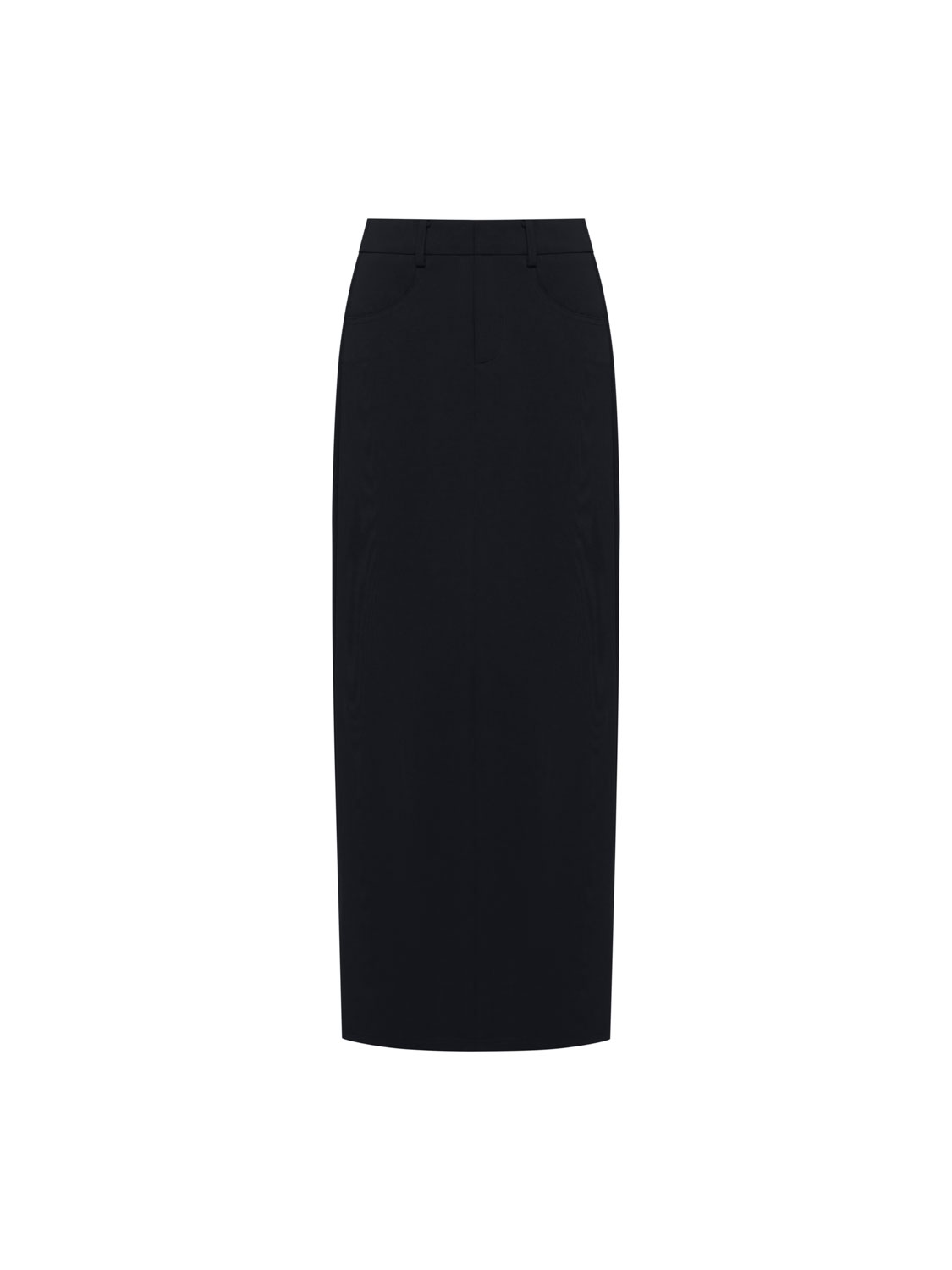 Studio Doe - Satin Ice-Silk Straight Tailored Skirt