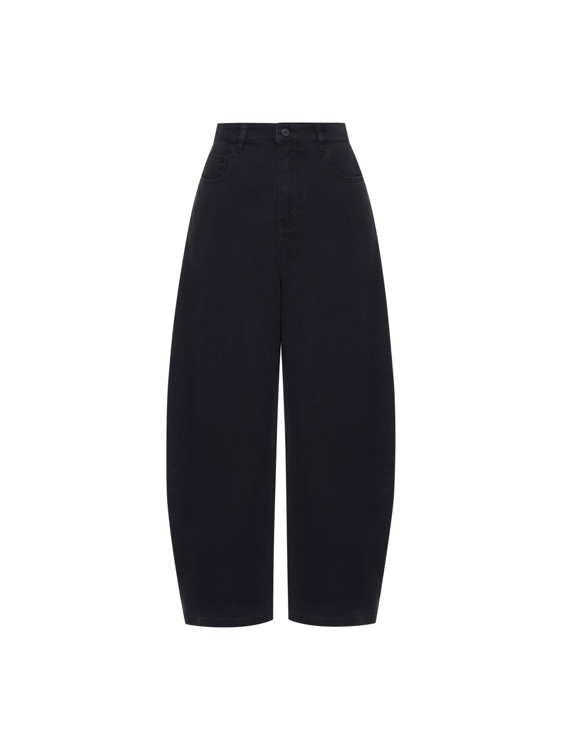 Studio Doe - washed denim moon pants - (faded black)