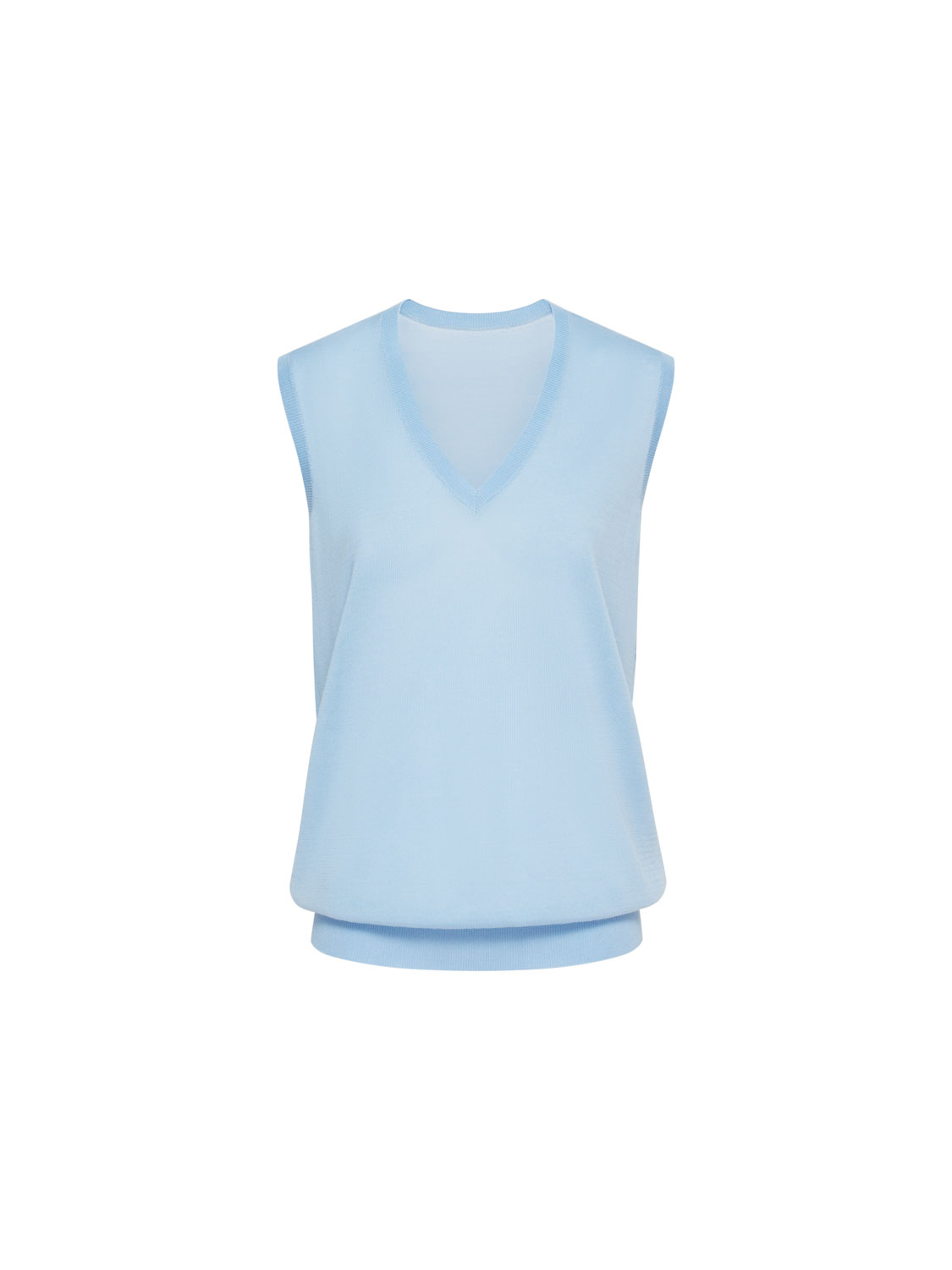 Studio Doe - V-neck Tencel lightweight knit vest