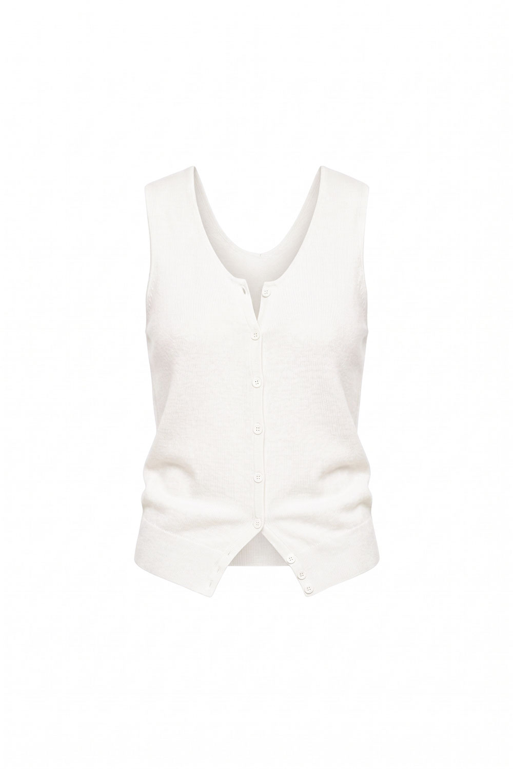 Studio Doe - Mohair Blend Button-Front Vest