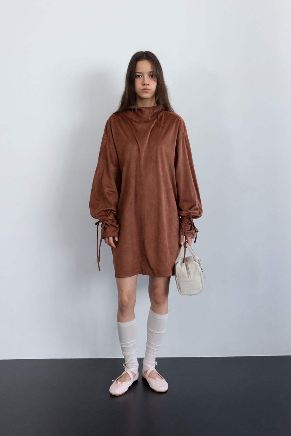 Studio Doe - Faux Suede Leather Dress