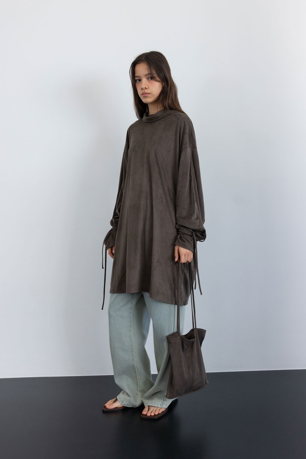 Studio Doe - Faux Suede Leather Dress