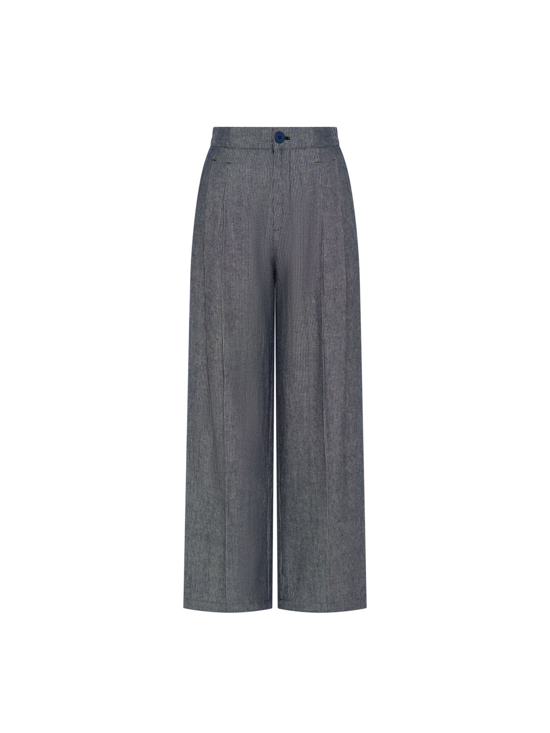 Studio Doe - Gender Free Striped Cotton-Linen Relaxed Pants (Women)