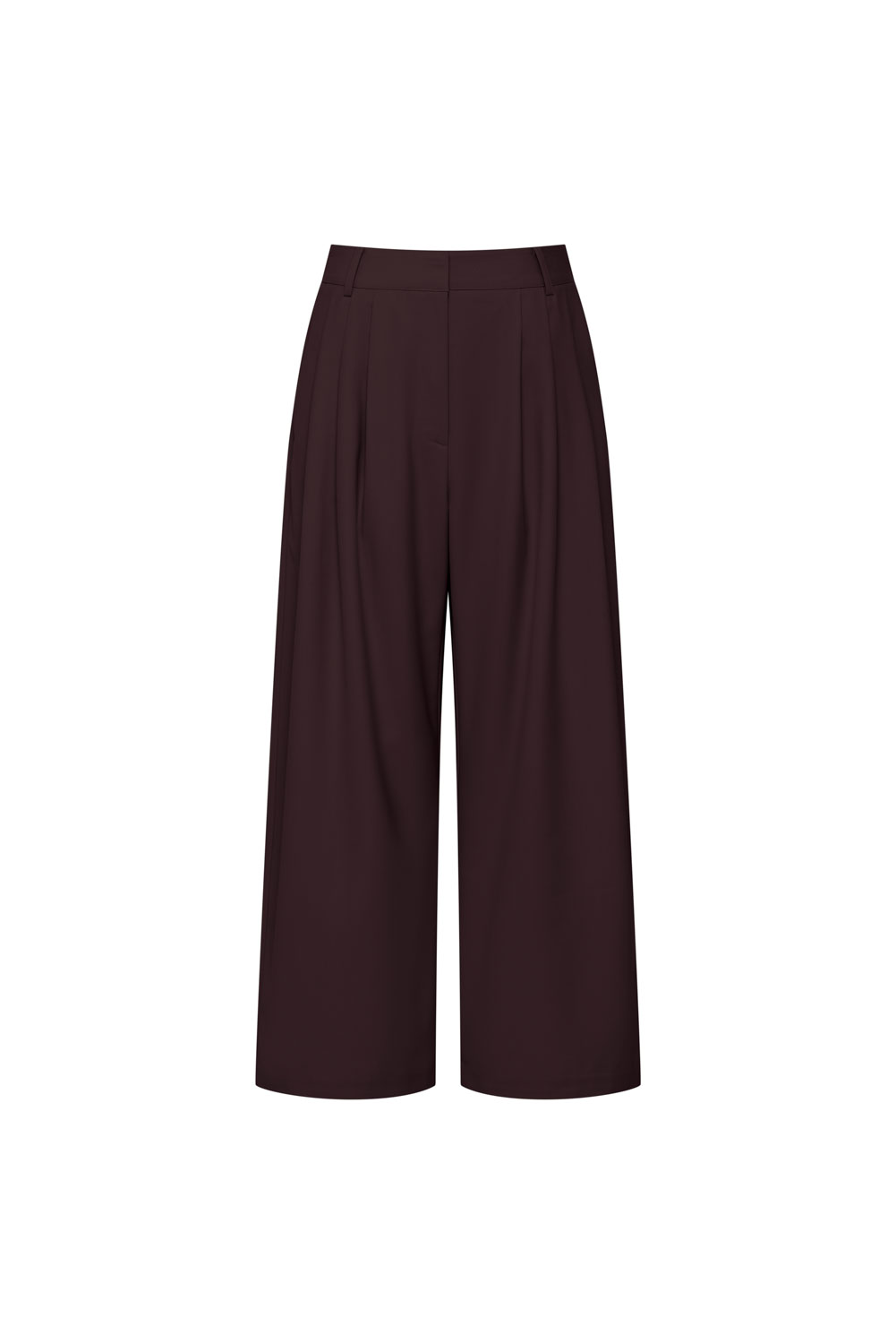 Studio Doe - Triple-Pleat Low-Rise Tailored Wide Pants 4.0