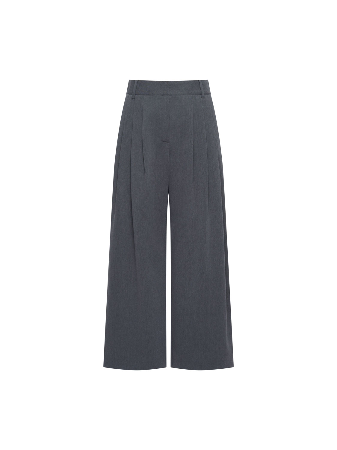 Studio Doe - Triple-Pleat Low-Rise Tailored Wide Pants 3.0