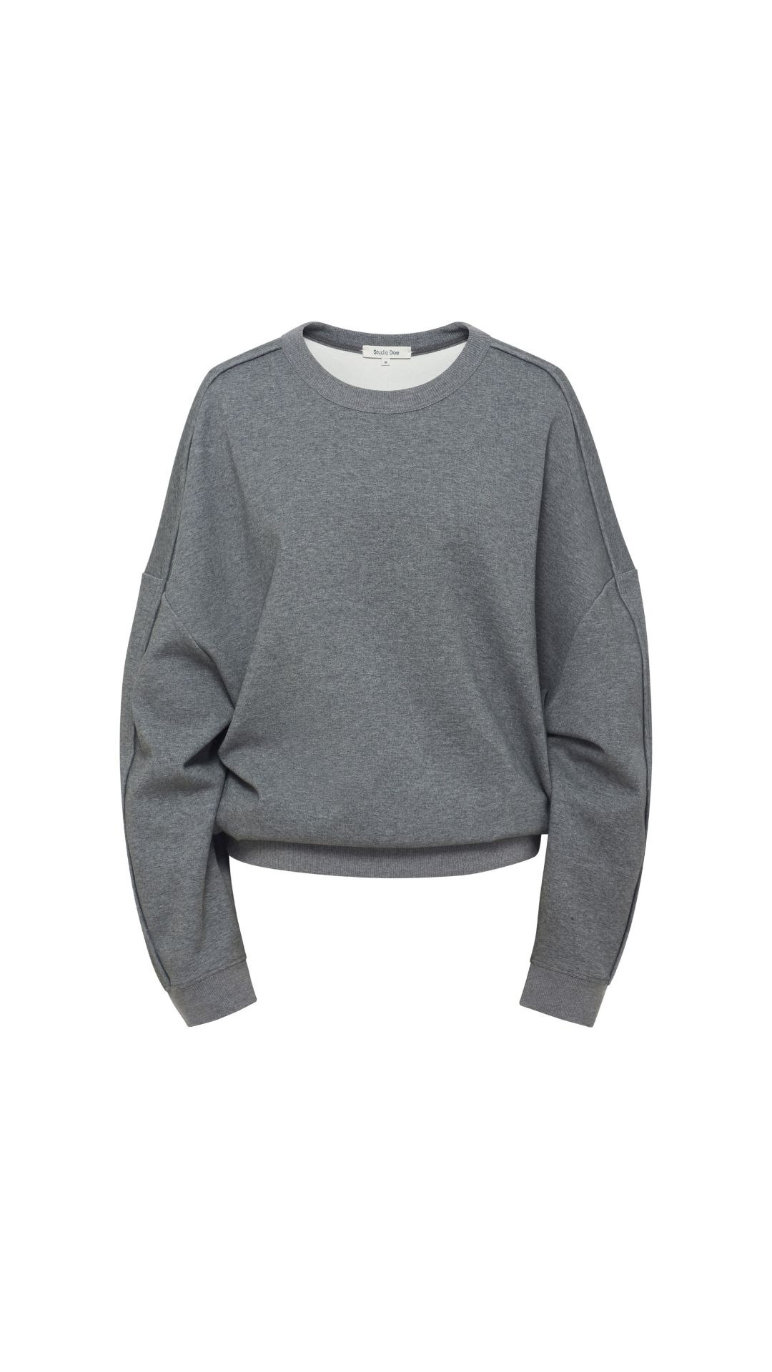 Studio Doe - Minimal Ribbed Crew Sweatshirt 2.0