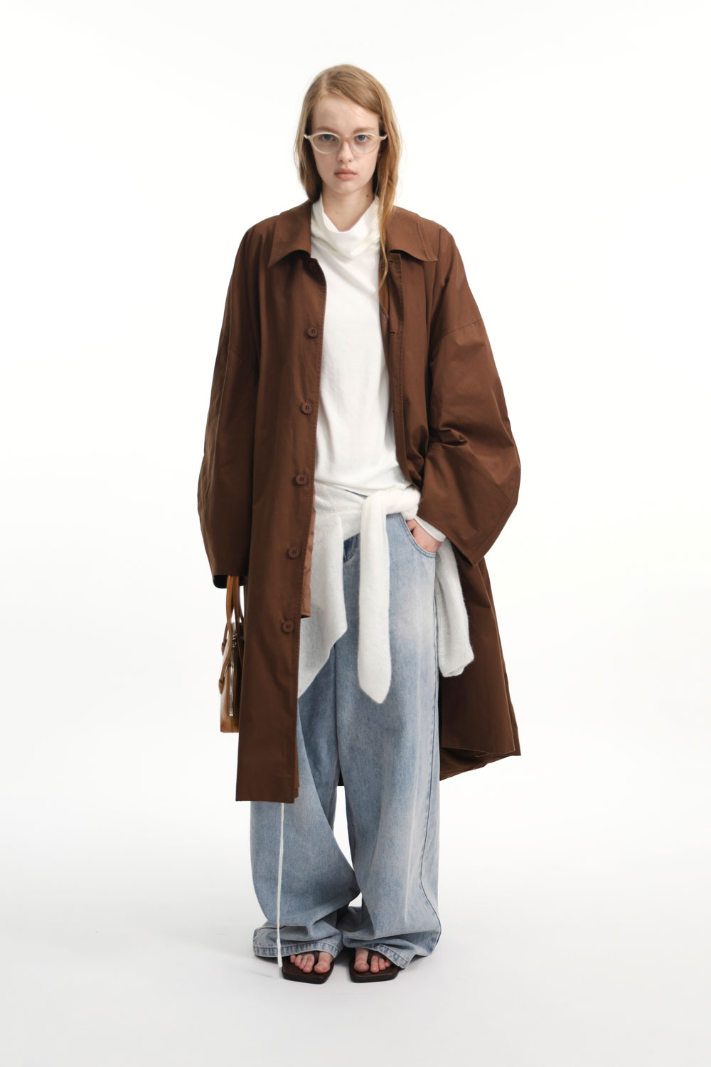 Studio Doe - Trench Coat With Detachable Vest