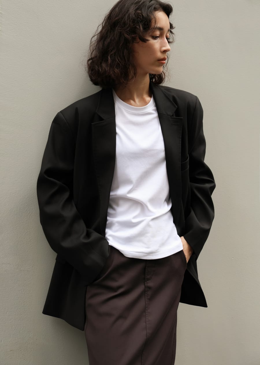 [Becky Exclusive] Studio Doe - CLASSIC GENDER FREE single-button oversized blazer