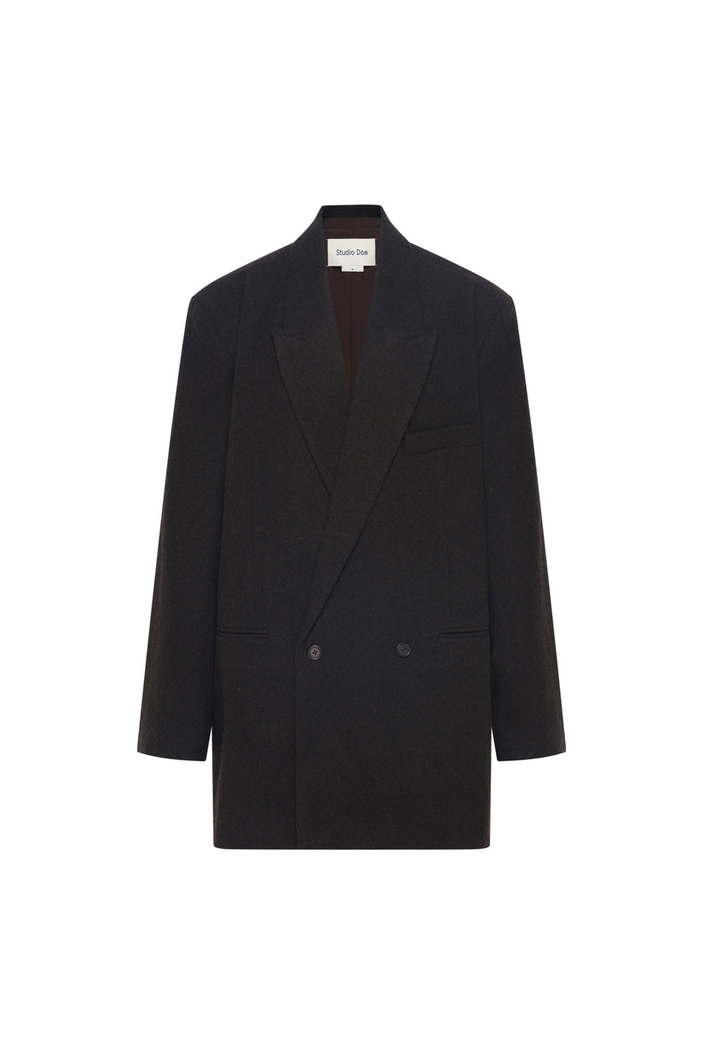 Studio Doe - Gender Free Wool Blend Tailored Coat
