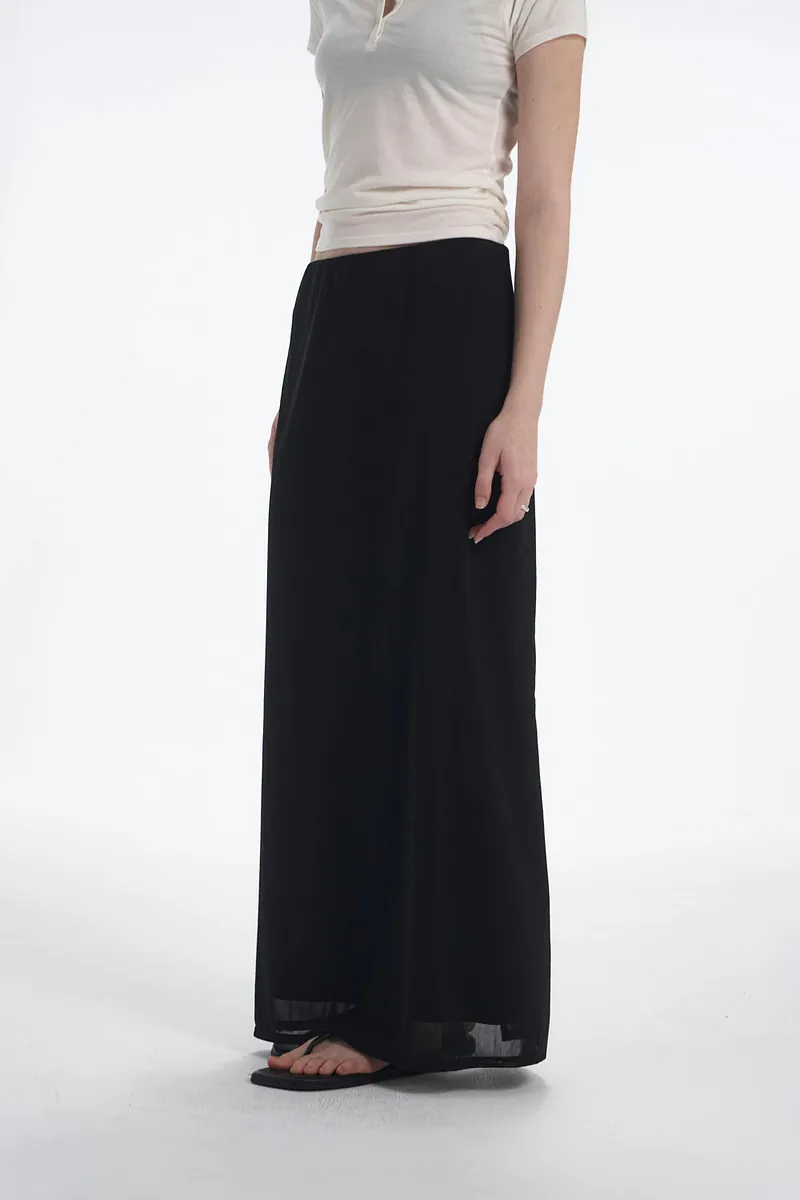 Studio Doe - Layered Mesh Pencil Skirt