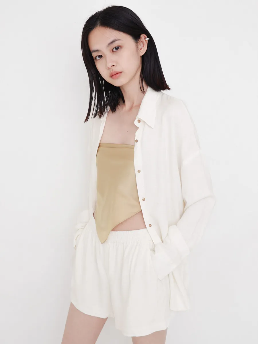 Studio Doe - Cotton Linen Feel Resort Shirt