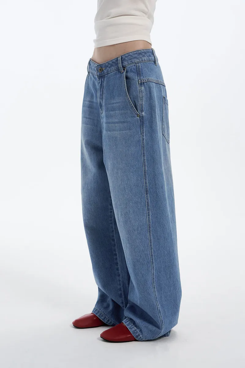 Studio Doe - Low Pocket Washed Denim Pants