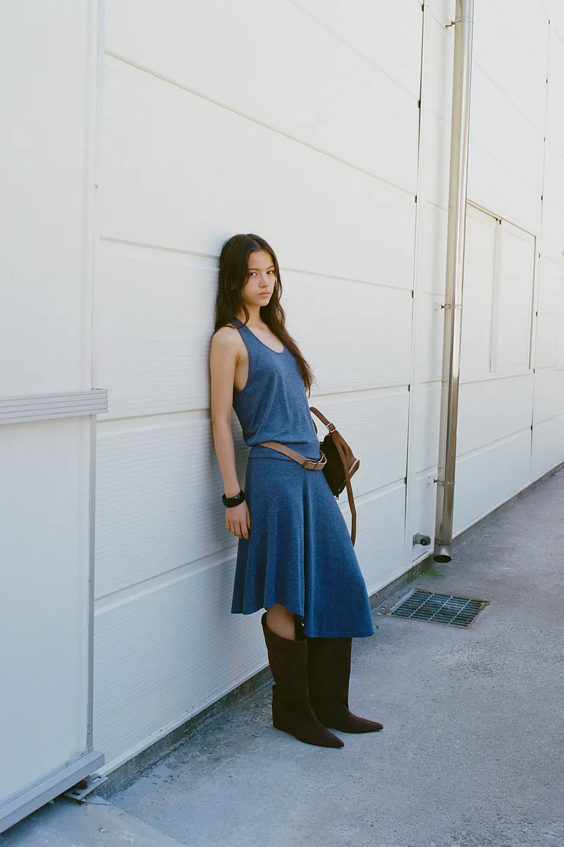 Studio Doe - Ultra Stretch Asymmetric Wave Skirt