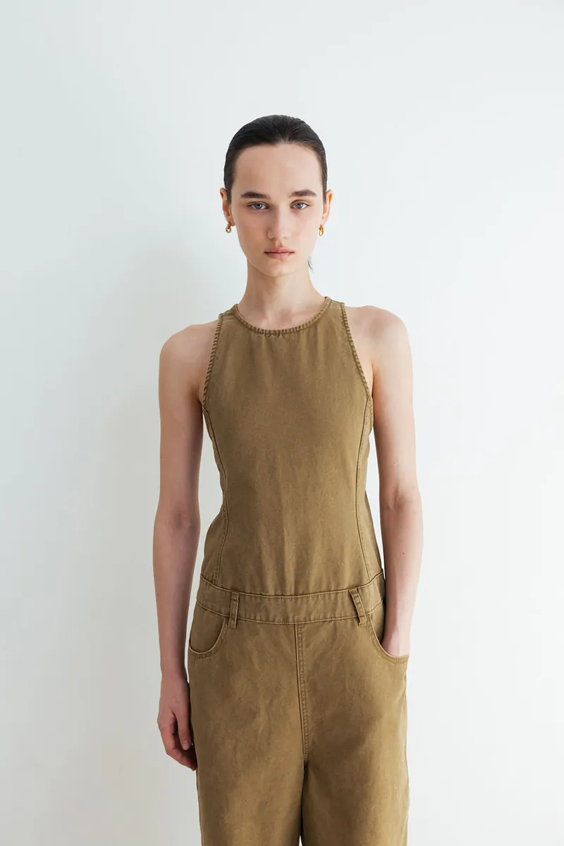 Studio Doe - Low Waist Panel Jumpsuit