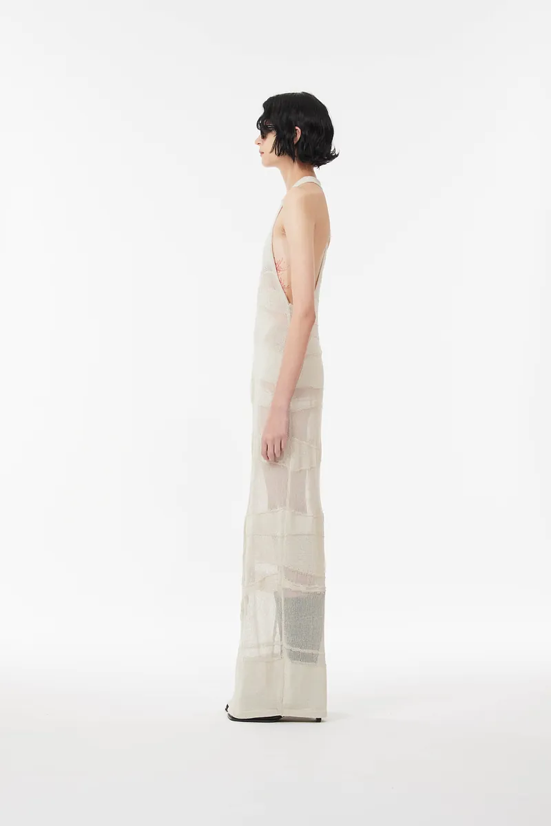 Knitted Sleeveless Maxi Dress
