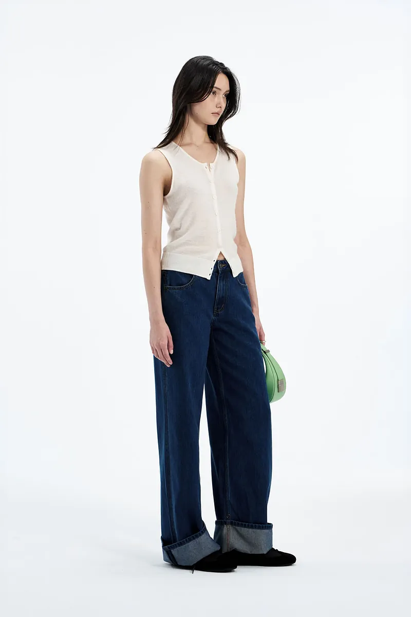 Studio Doe - Mohair Sleeveless Cardigan