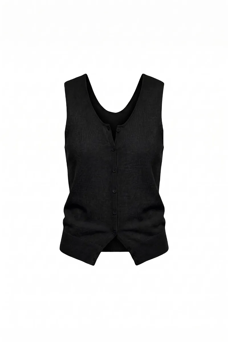 Studio Doe - Mohair Sleeveless Cardigan