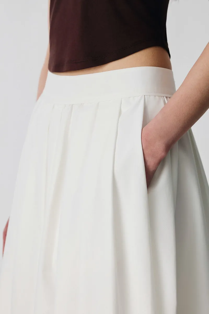 Studio Doe - Doe：Molly Relaxed Gathered Flared Skirt