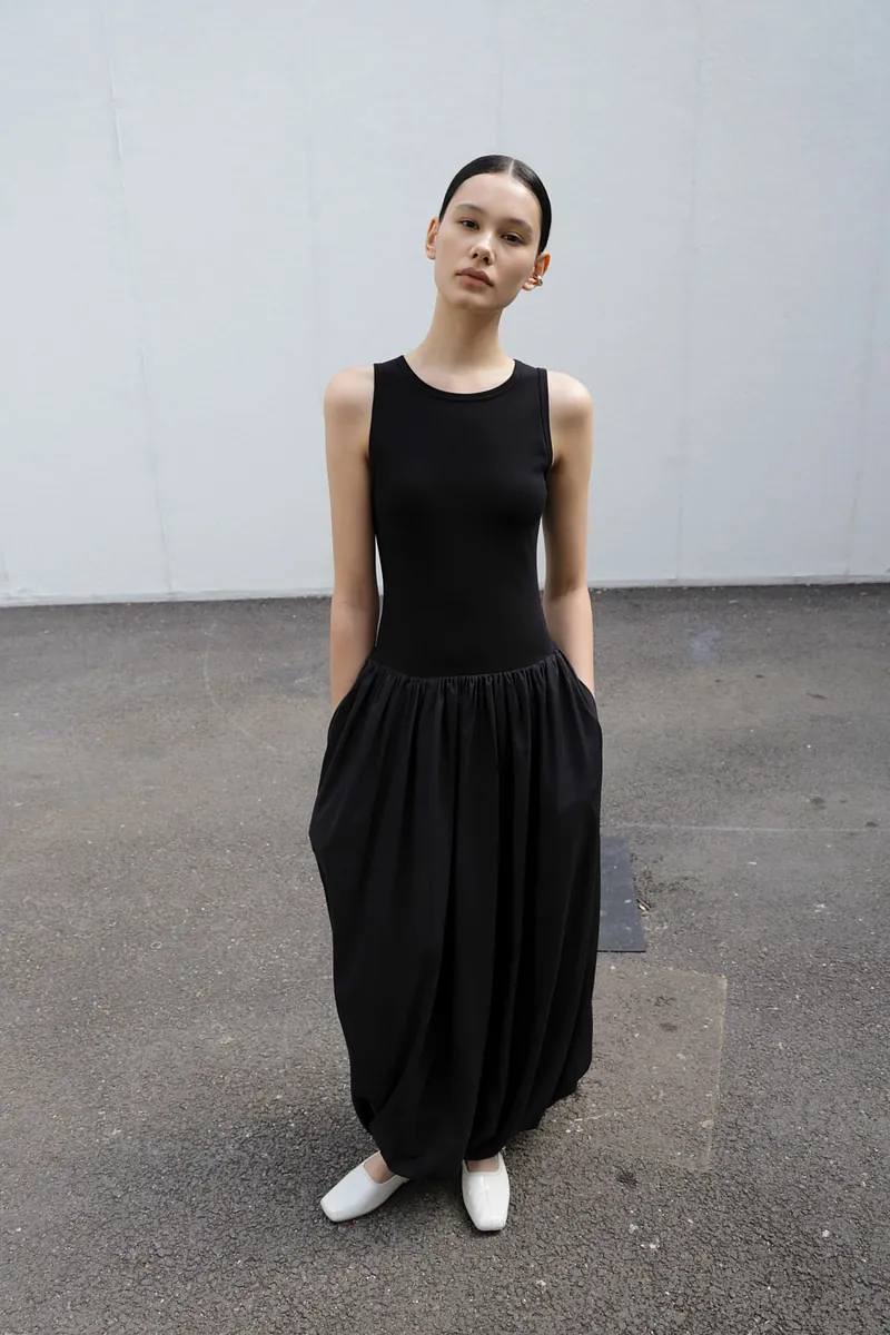 Studio Doe - Low Waist Twisted Panel Dress